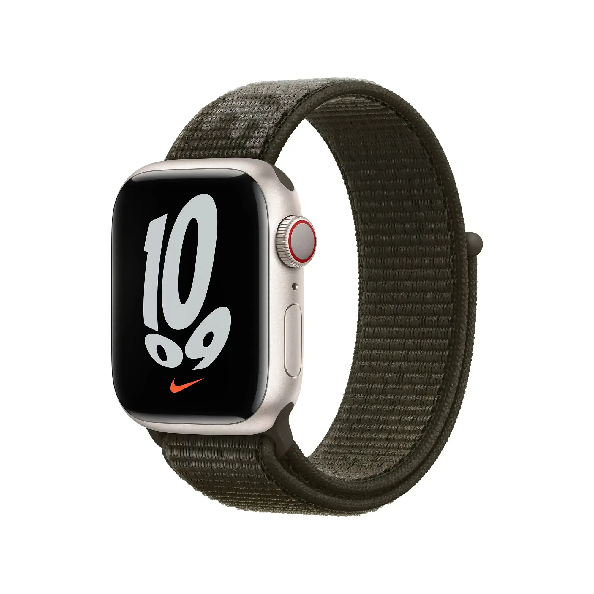 Ремешок Apple Cargo Khaki Nike Sport Loop для Apple Watch 44/45/46/49mm (ML363)
