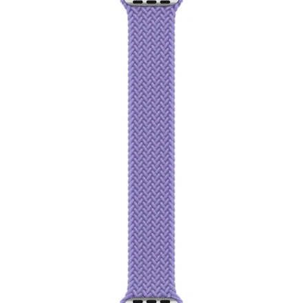 Ремінець Apple English Lavender Braided Solo Loop - Size 4 для Apple Watch 44/45mm (ML673)