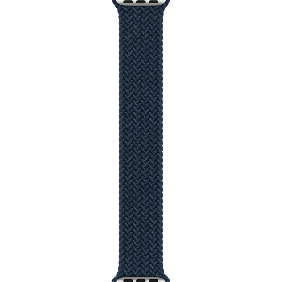 Ремешок Apple Abyss Blue Braided Solo Loop - Size 7 для Apple Watch 44/45/46/49mm (ML6L3)