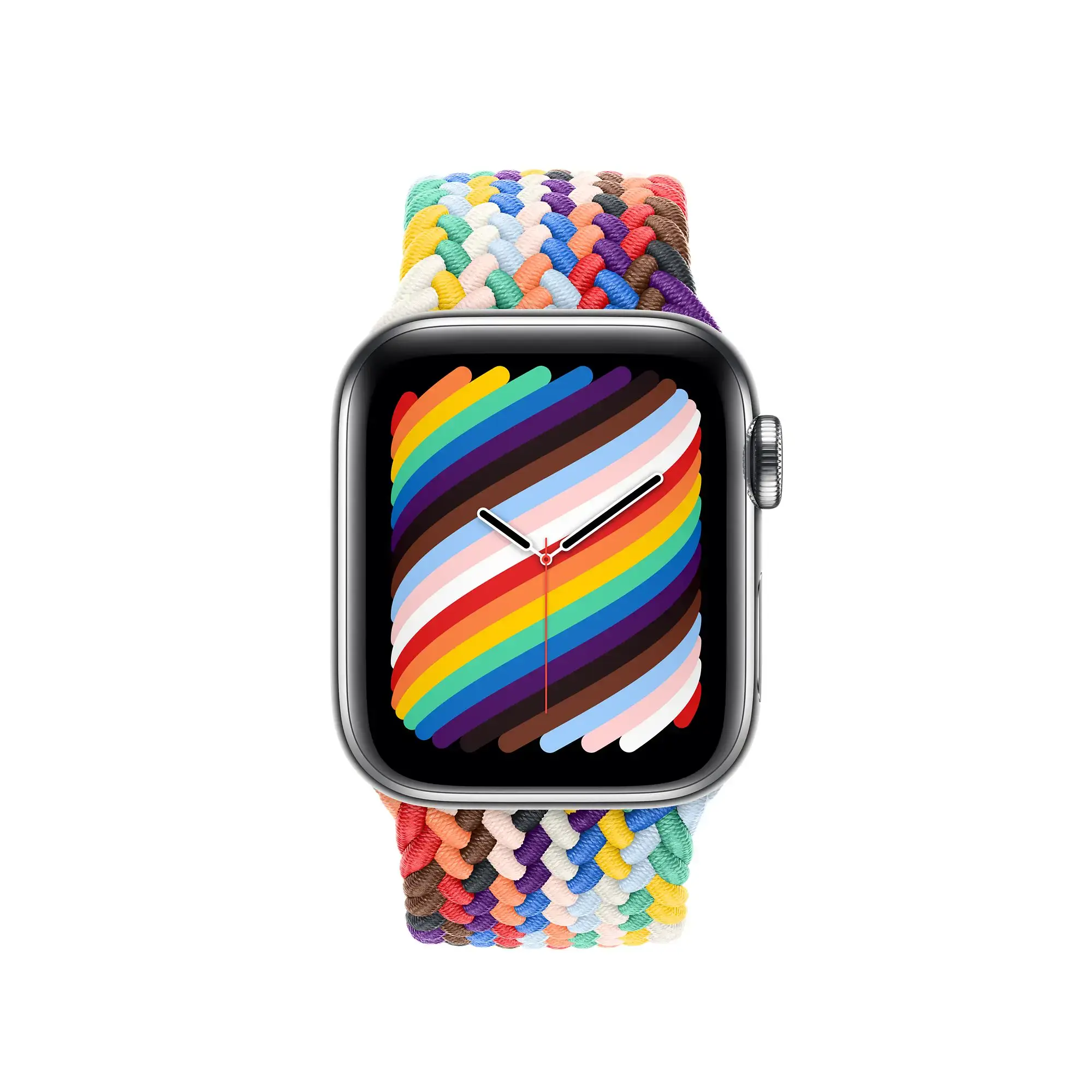 Ремешок Apple Pride Edition Braided Solo Loop - Size 7 для Apple Watch 38/40/41/42mm (MJX63)