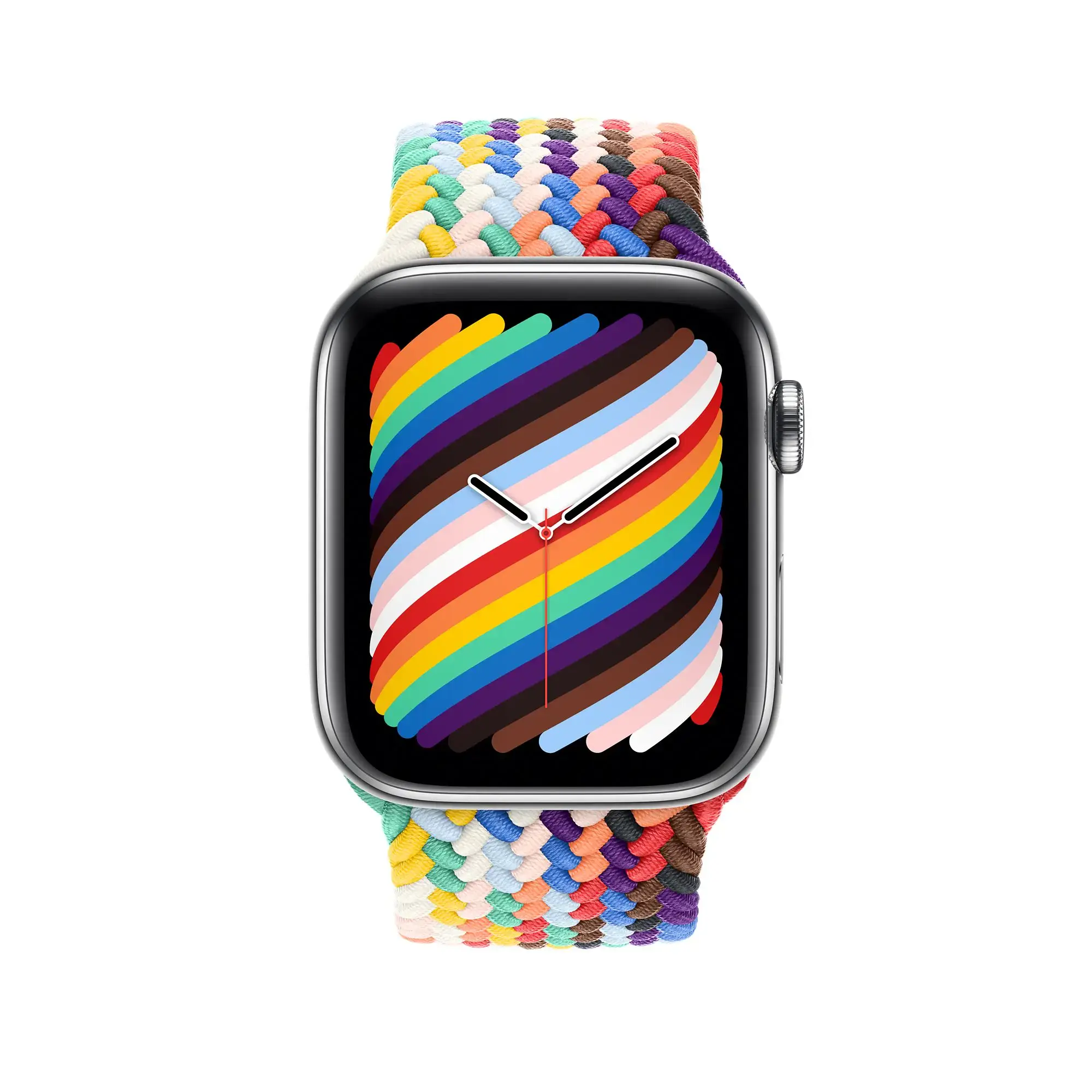 Ремешок Apple Pride Edition Braided Solo Loop - Size 12 для Apple Watch 44/45/46/49mm (MJXJ3)