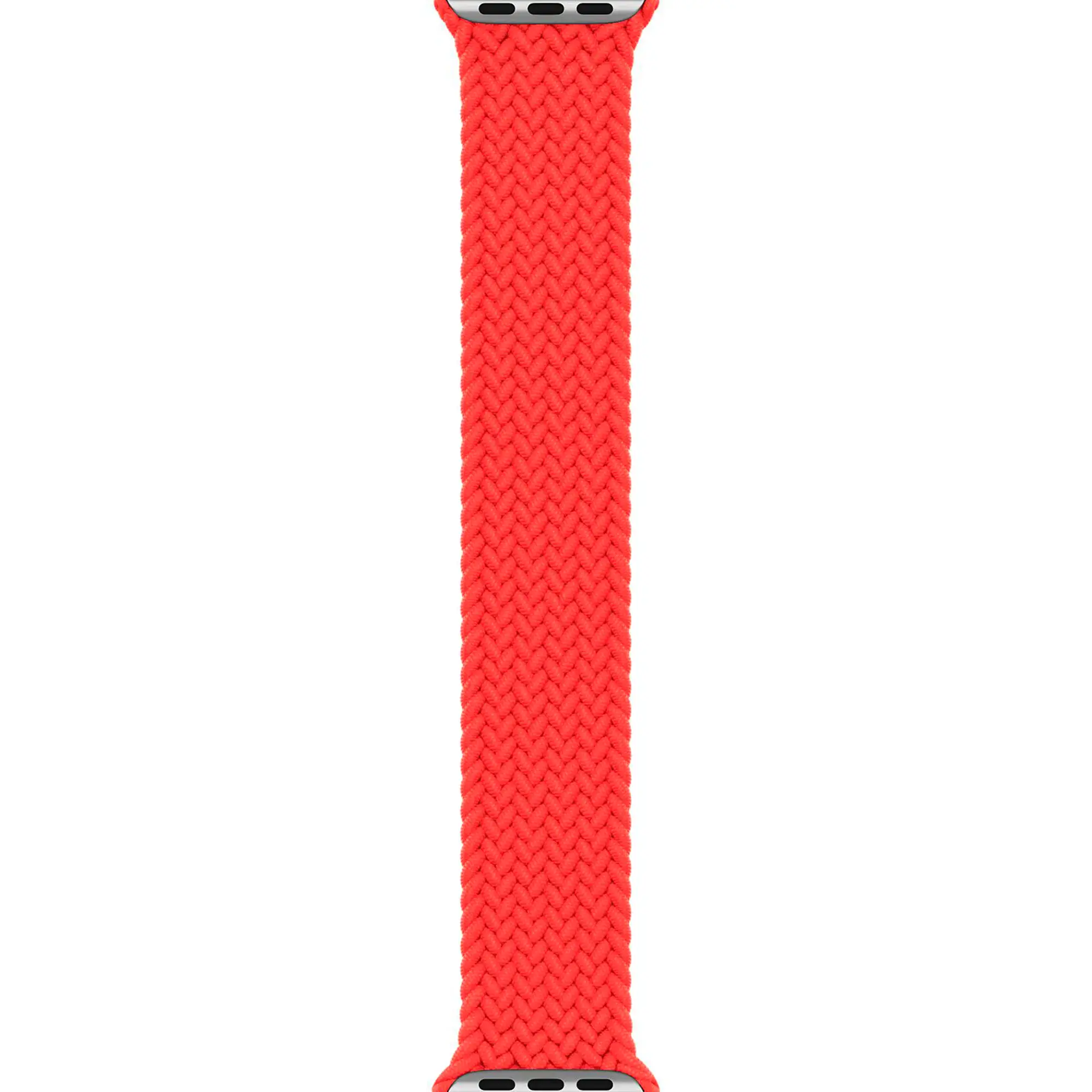 Ремешок Apple Electric Orange Braided Solo Loop - Size 11 для Apple Watch 44/45/46/49mm (MJK03)