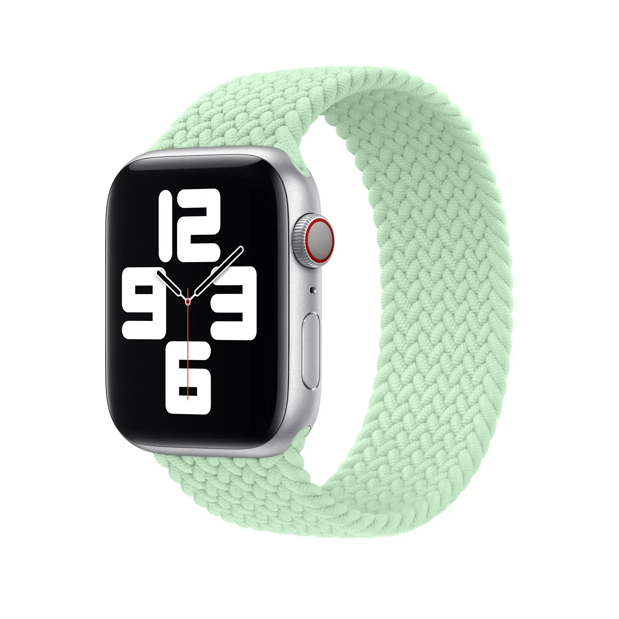 Ремінець Apple Pistachio Braided Solo Loop - Size 11 для Apple Watch 44/45/46/49mm (MJJP3)