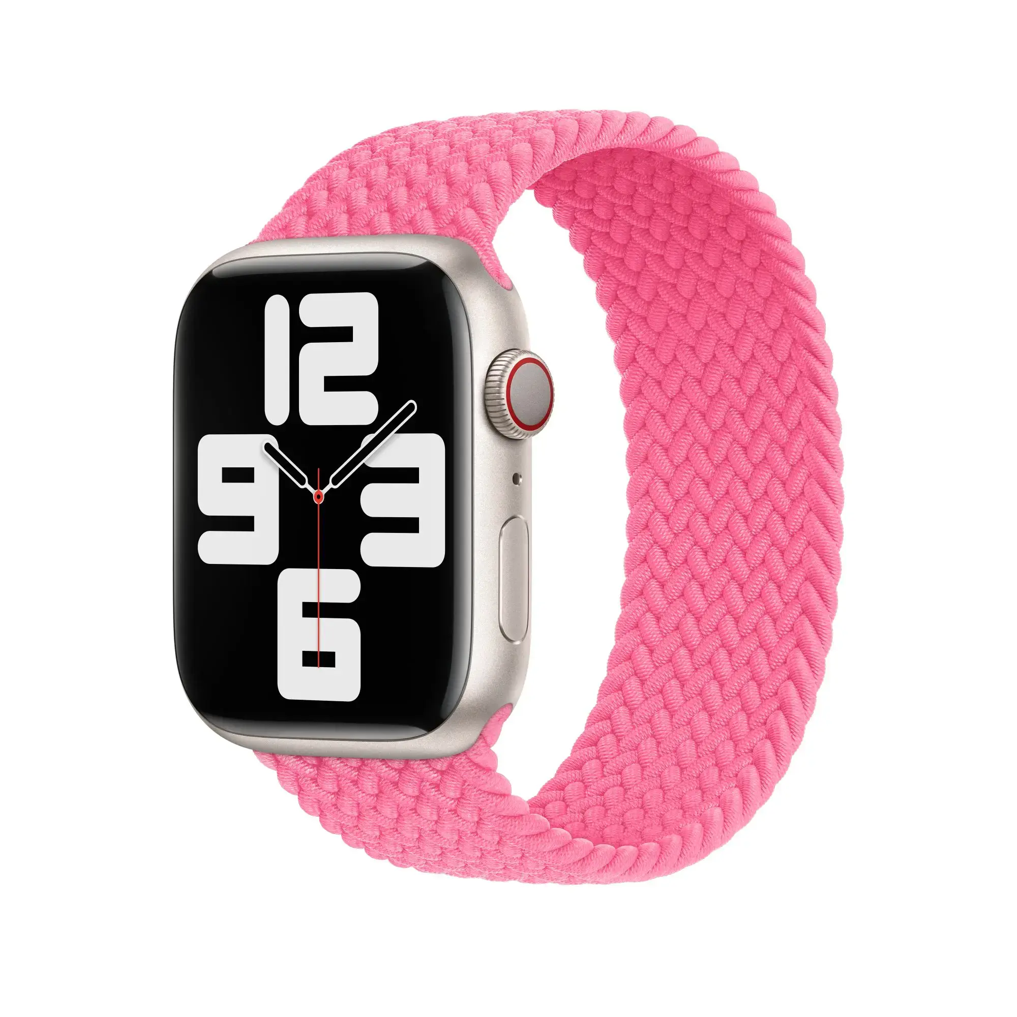 Ремінець Apple Flamingo Braided Solo Loop - Size 11 для Apple Watch 44/45/46/49mm (MN1X3)