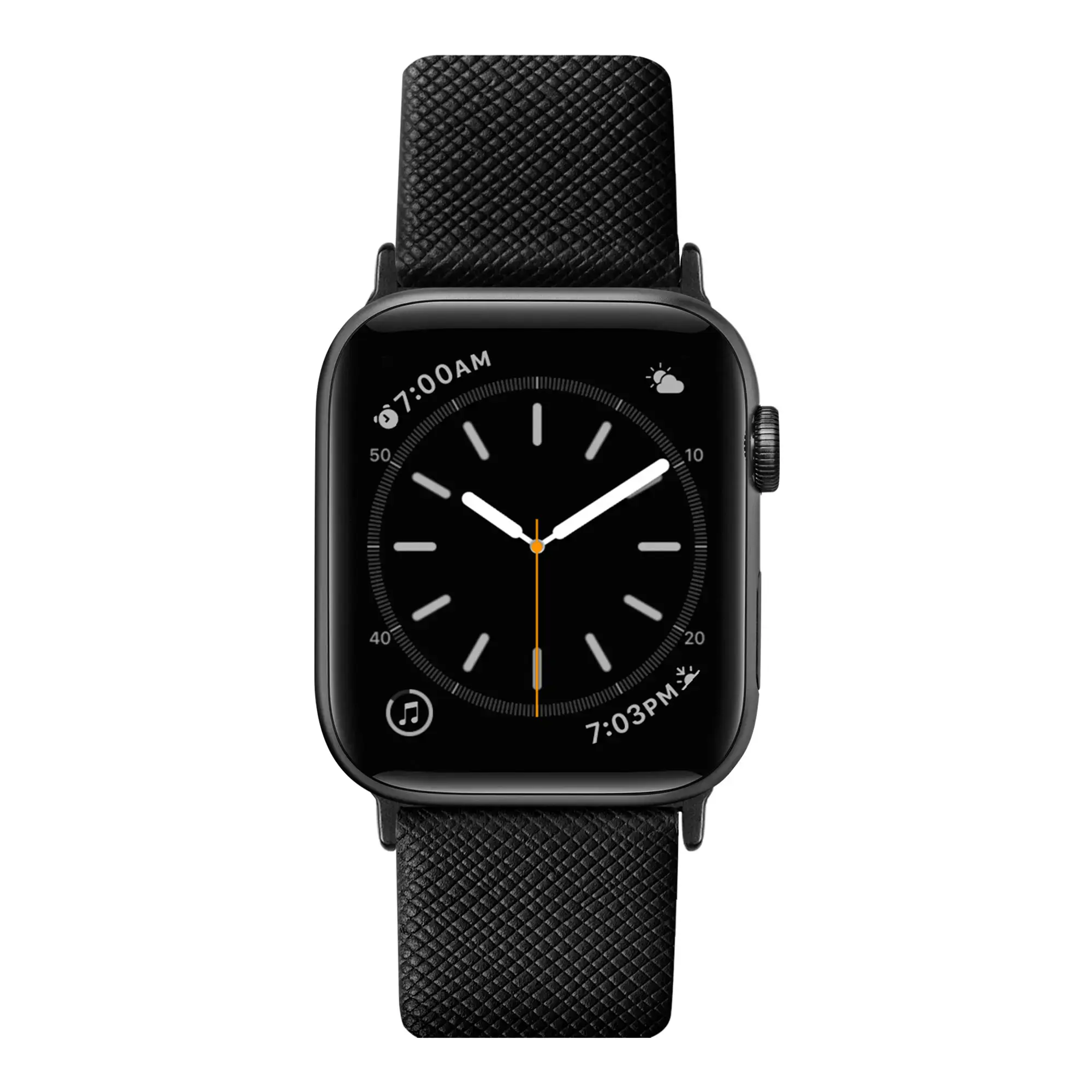 Ремінець LAUT PRESTIGE for Apple Watch Series 1-7 & SE 44/45/46/49mm - Black (L_AWL_PRE_BK)
