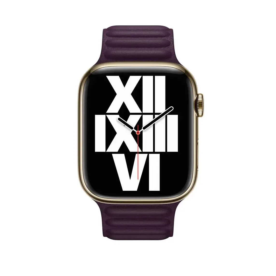 Ремешок Apple Dark Cherry Leather Link M/L (ML7N3) для Apple Watch 38/40/41/42mm