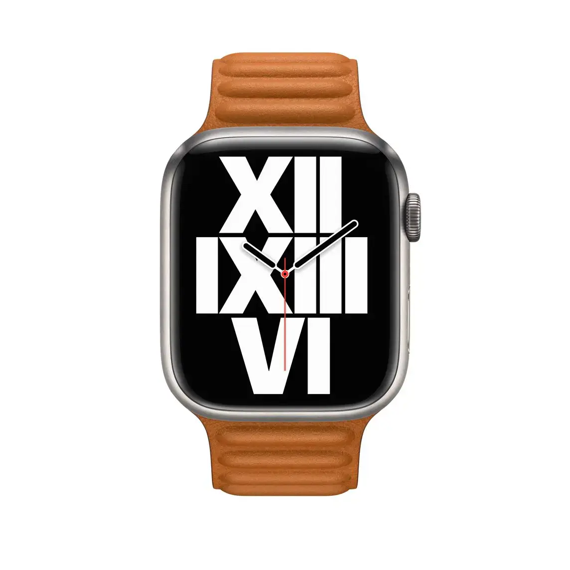 Ремешок Apple Golden Brown Leather Link M/L (ML7L3) для Apple Watch 38/40/41/42mm
