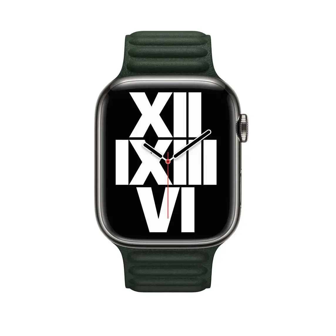 Ремешок Apple Sequoia Green Leather Link M/L (ML7Q3) для Apple Watch 38/40/41/42mm