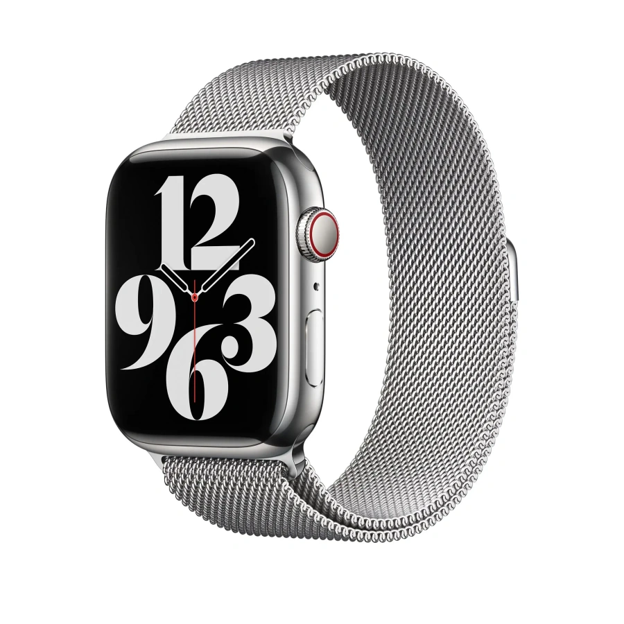 Ремешок Apple Milanese Loop Silver (ML753) для Apple Watch 38mm/40mm/41mm