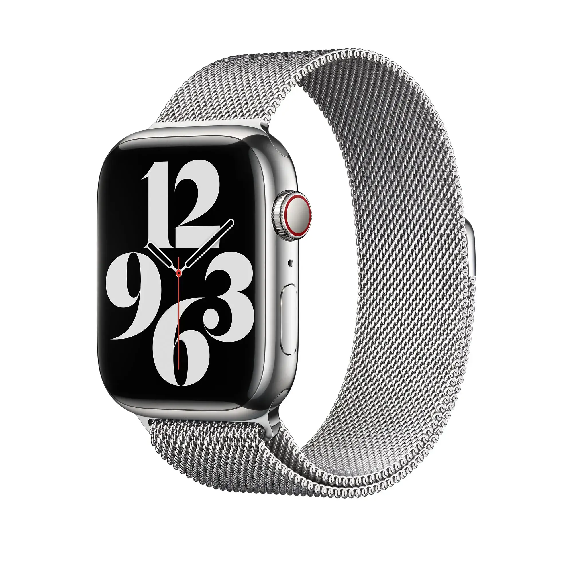Ремінець Apple Milanese Loop Silver (ML783) для Apple Watch 42mm/44mm/45mm