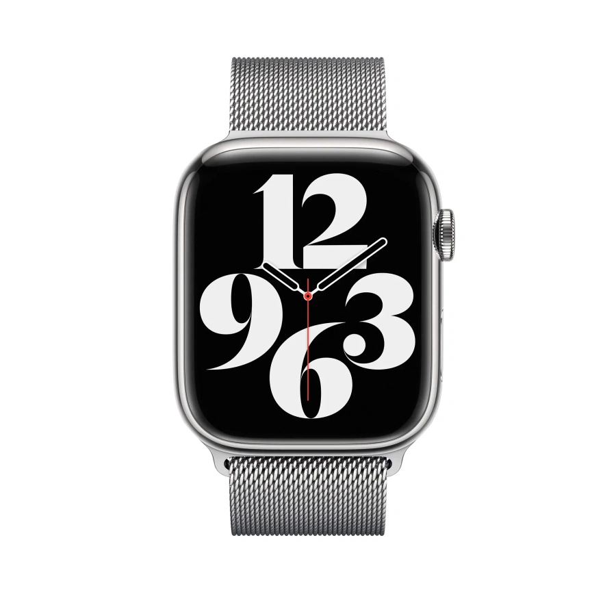 Ремінець Apple Milanese Loop Silver (MTJR3) для Apple Watch 42mm/44mm/45mm