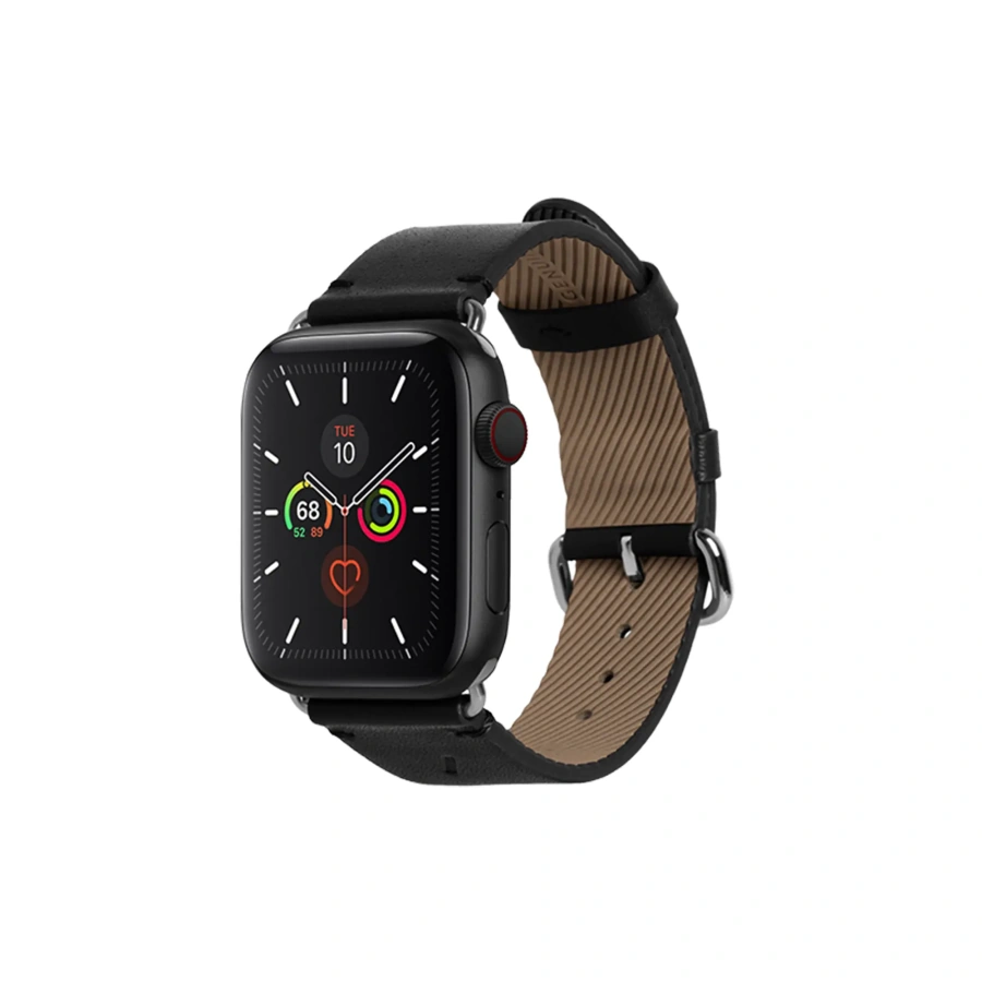 Ремешок Native Union Classic Strap Black for Apple Watch 44/45/46/49mm (STRAP-AW-L-BLK)