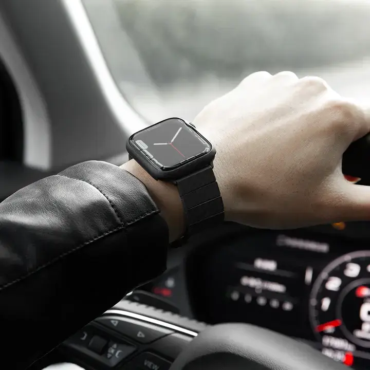 Чохол Pitaka Air Case Black/Grey for Apple Watch 9/8/7 45mm (KW2002A)