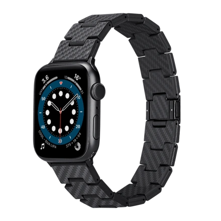 Ремешок Pitaka Retro-Black Carbon Fiber Band for Apple Watch 38/40/41mm