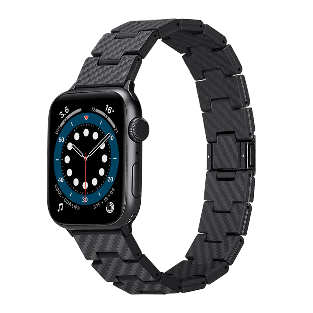 Ремінець Pitaka Retro-Black Carbon Fiber Band for Apple Watch 44/45/46/49mm Ремінець Pitaka Retro-Black Carbon Fiber Band for Apple Watch 44/45/46/49mm