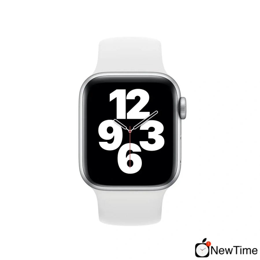 Ремінець Apple White Solo Loop - Size 1 для Apple Watch 38/40/41/42mm (MYNM2)