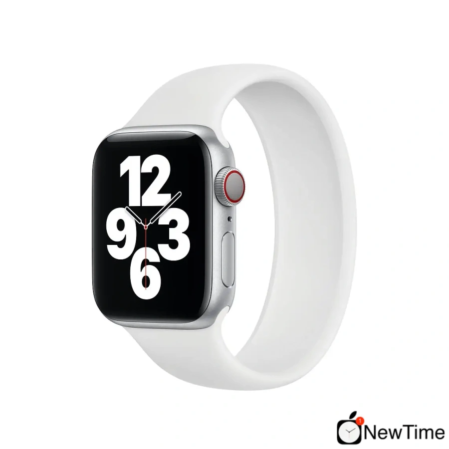 Ремінець Apple White Solo Loop - Size 6 для Apple Watch 38/40/41/42mm (MYNT2)