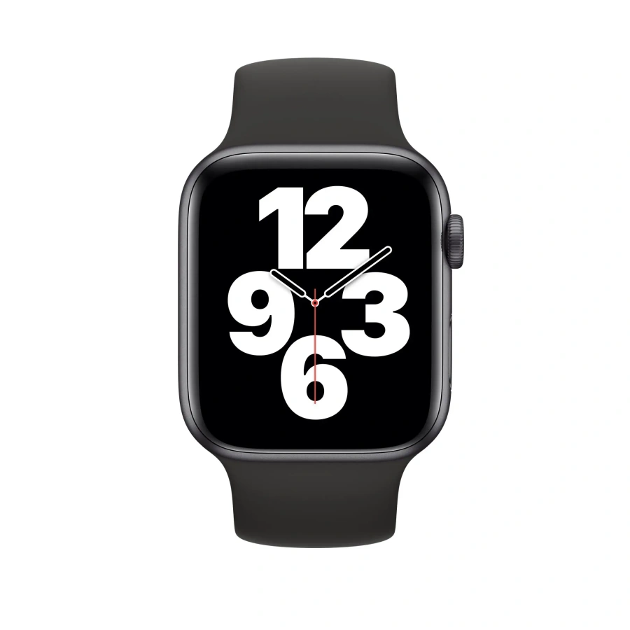 Ремешок Apple Black Solo Loop - Size 2 для Apple Watch 38/40/41/42mm (MYND2)