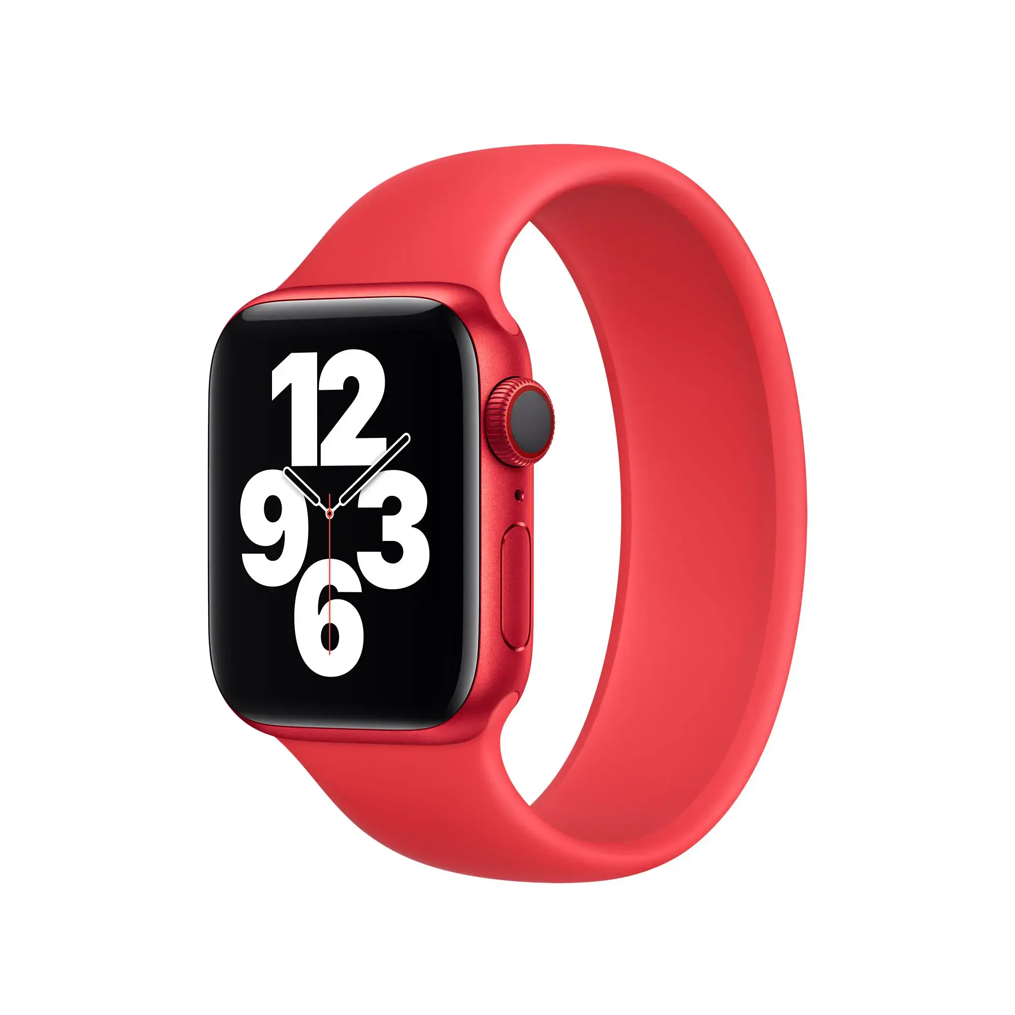 Ремінець Apple (PRODUCT) RED Solo Loop - Size 4 для Apple Watch 38/40/41/42mm (MYP22)