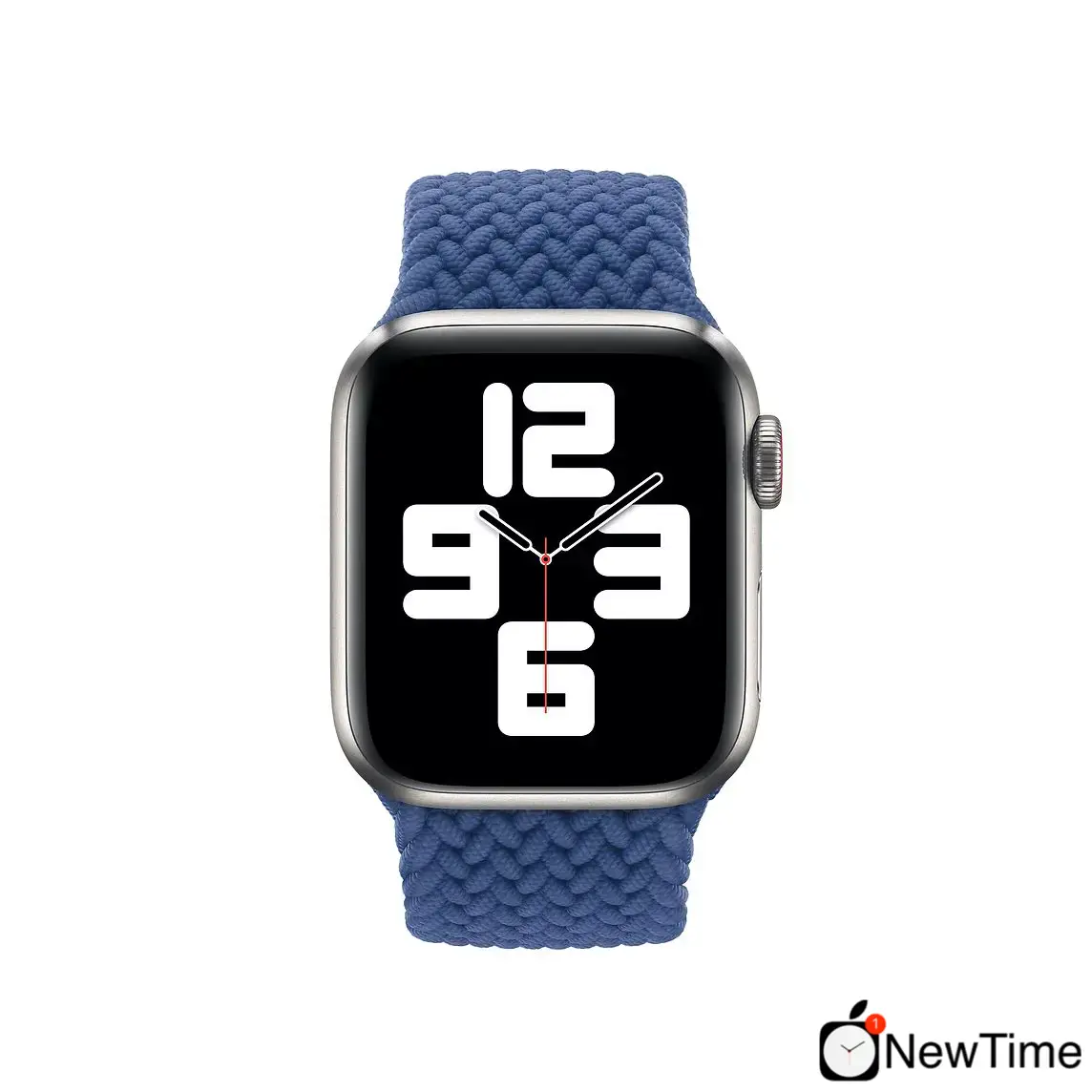 Ремінець Apple Atlantic Blue Braided Solo Loop - Size 1 для Apple Watch 38/40/41/42mm (MY6V2)