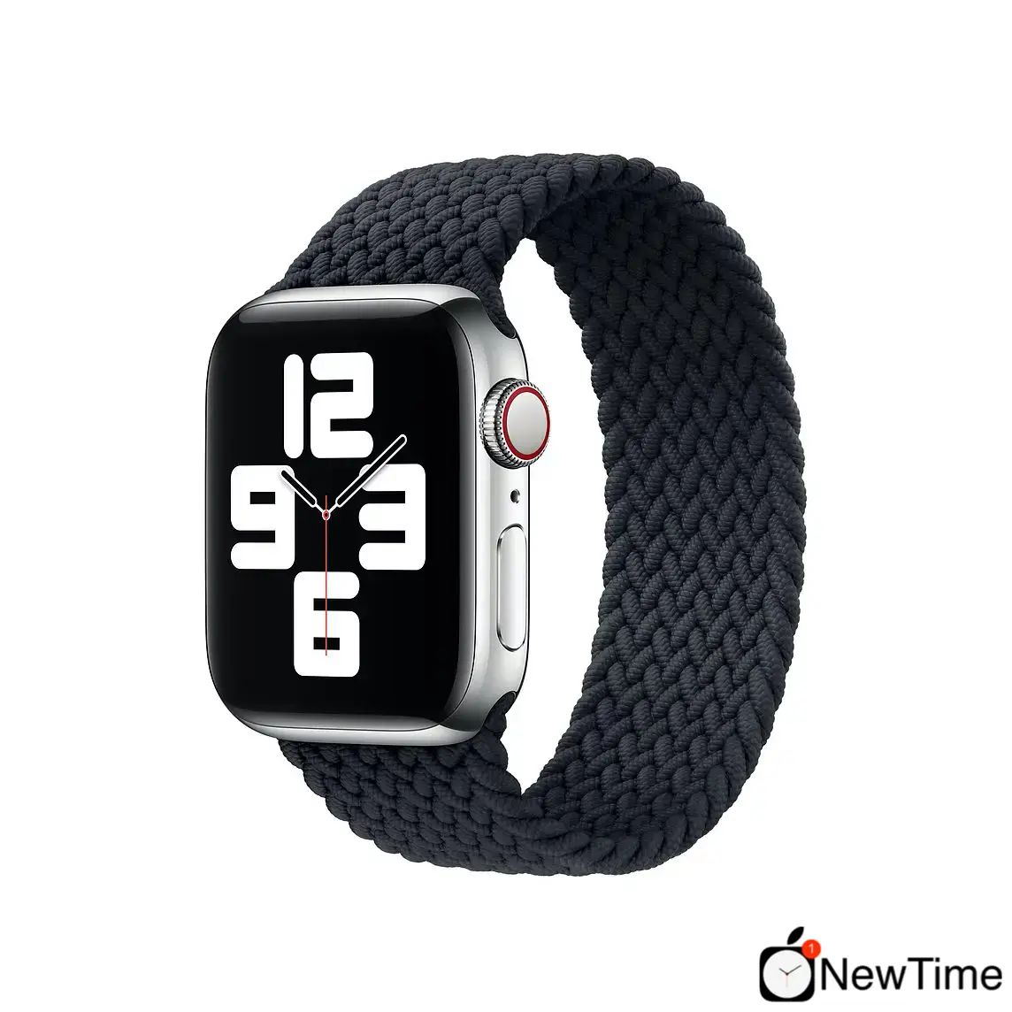 Ремінець Apple Charcoal Braided Solo Loop - Size 7 для Apple Watch 38/40/41/42mm (MY7C2)