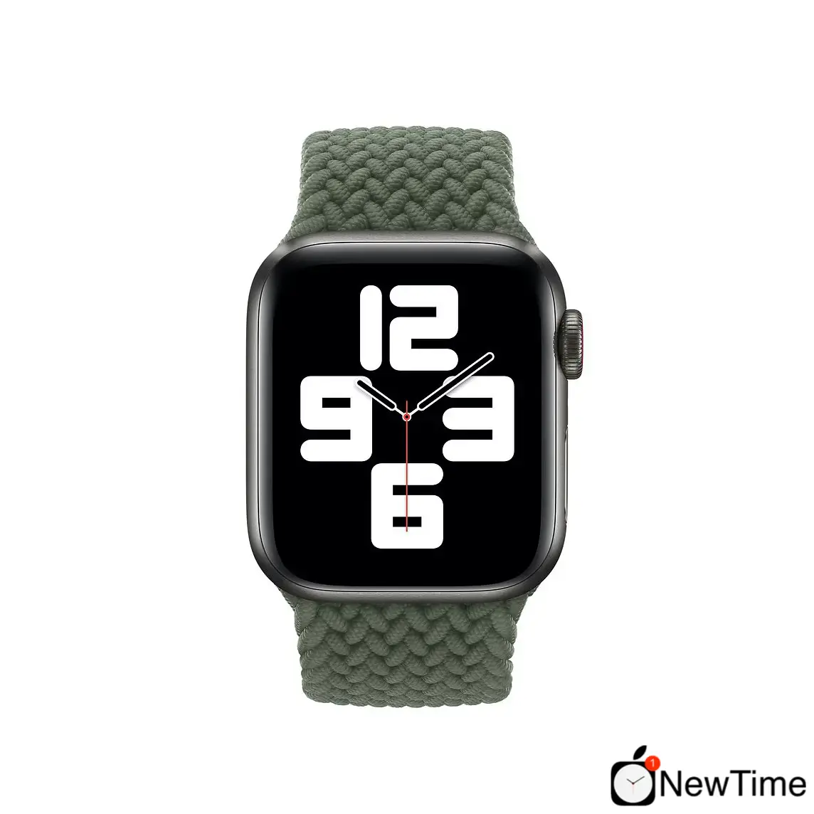 Ремешок Apple Inverness Green Braided Solo Loop - Size 3 для Apple Watch 38/40/41/42mm (MY6M2)