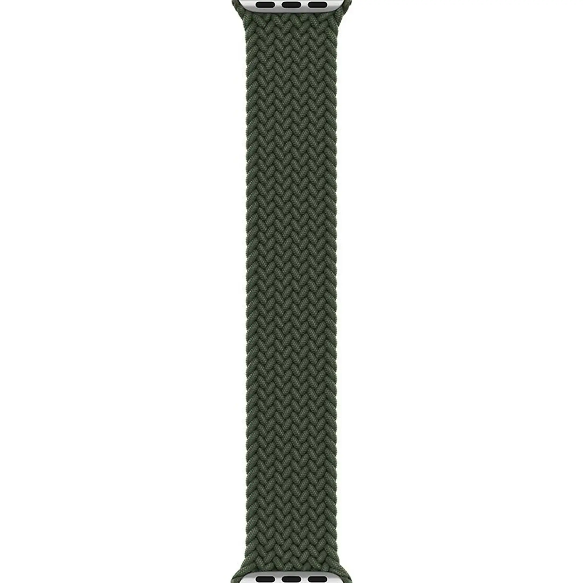 Ремінець Apple Inverness Green Braided Solo Loop - Size 5 для Apple Watch 44/45/46/49mm (MY822)