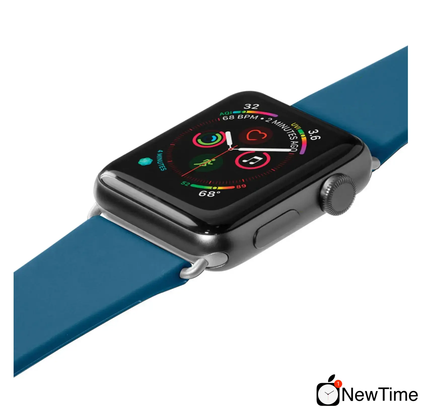Ремінець LAUT ACTIVE для Apple Watch 42/44мм Dark Teal (LAUT_AWL_AC_BL)