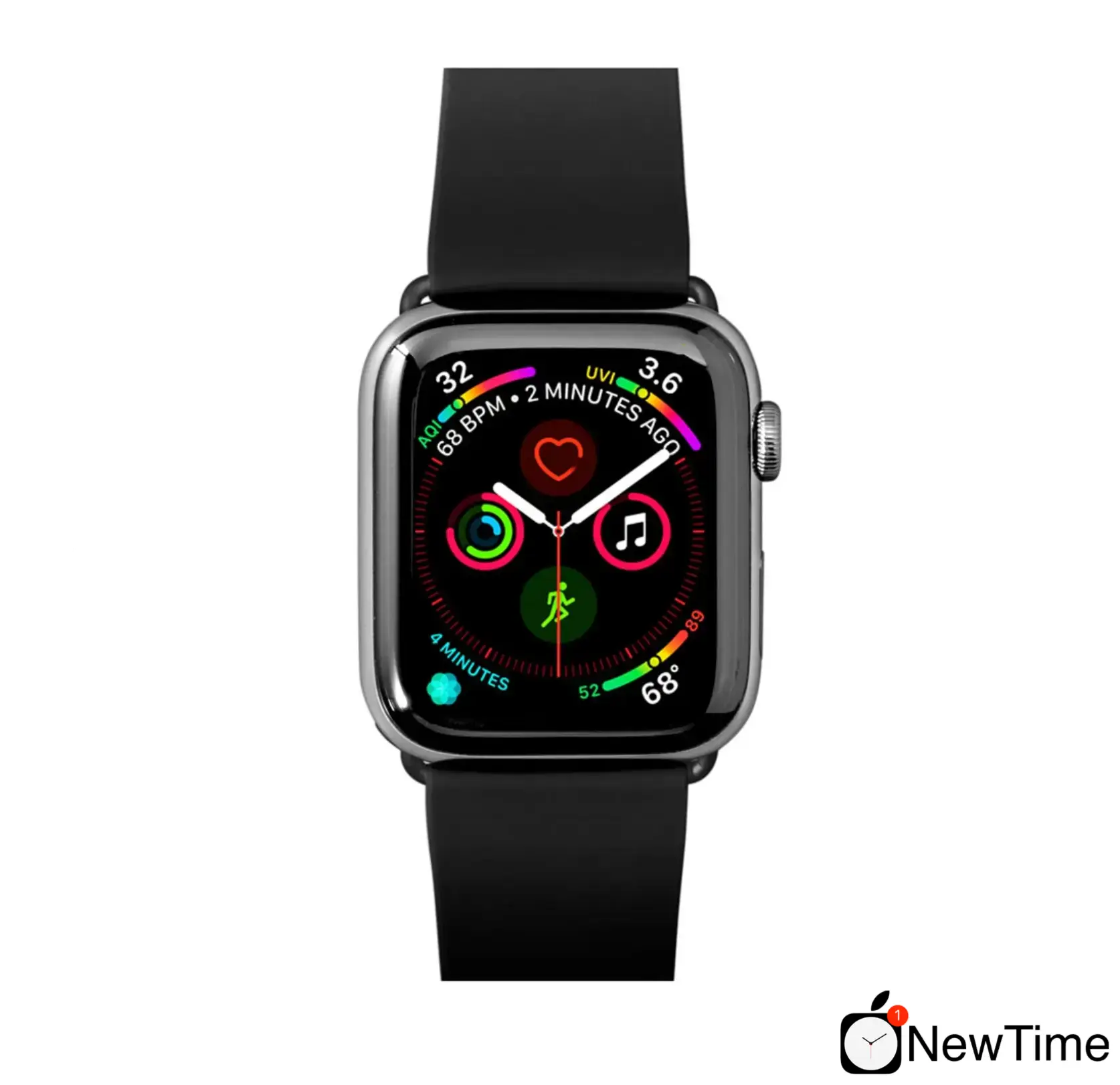 Ремінець LAUT ACTIVE для Apple Watch 42/44мм Onyx (LAUT_AWL_AC_BK)