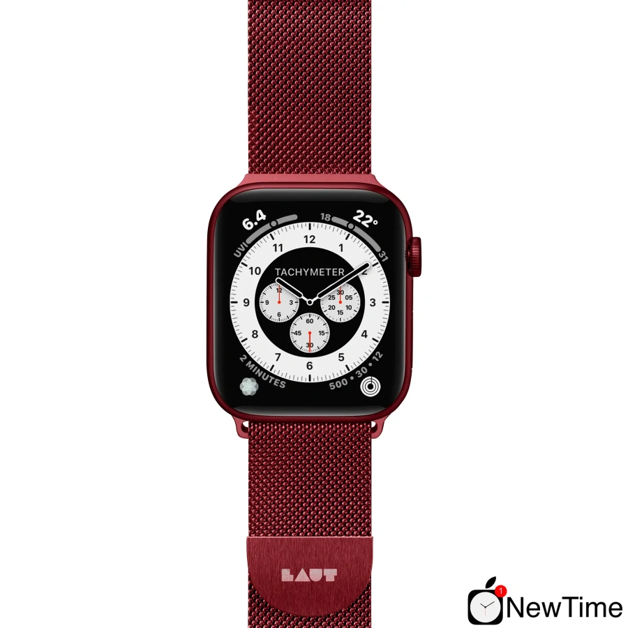 Ремешок LAUT STEEL LOOP для Apple Watch 42/44 мм Red (L_AWL_ST_R)