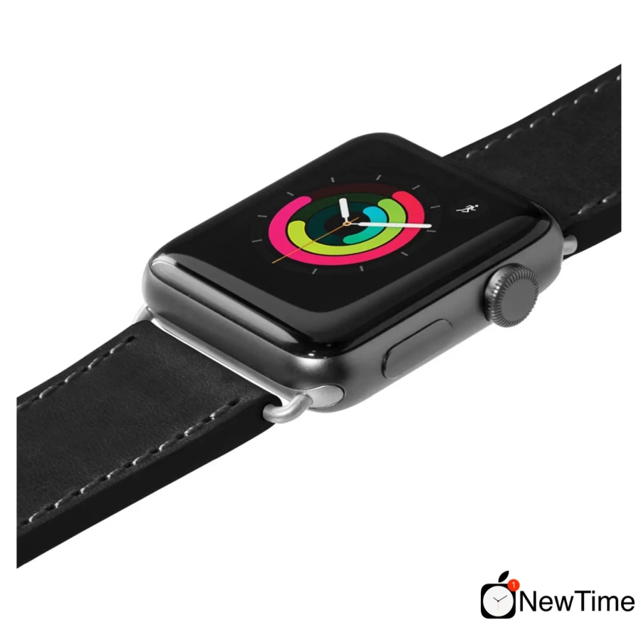 Ремінець LAUT SAFARI для Apple Watch 38/40 мм Onyx (LAUT_AWS_SA_BK)