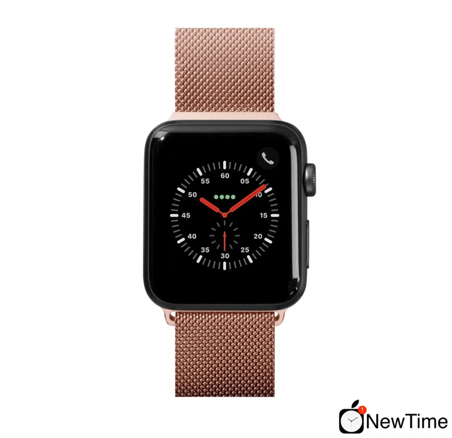 Ремешок LAUT STEEL LOOP для Apple Watch 38/40 мм Rose Gold (LAUT_AWS_ST_RG)