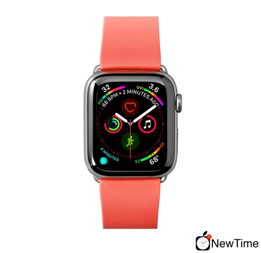 Ремінець LAUT ACTIVE для Apple Watch 42/44мм Coral (LAUT_AWL_AC_P)
