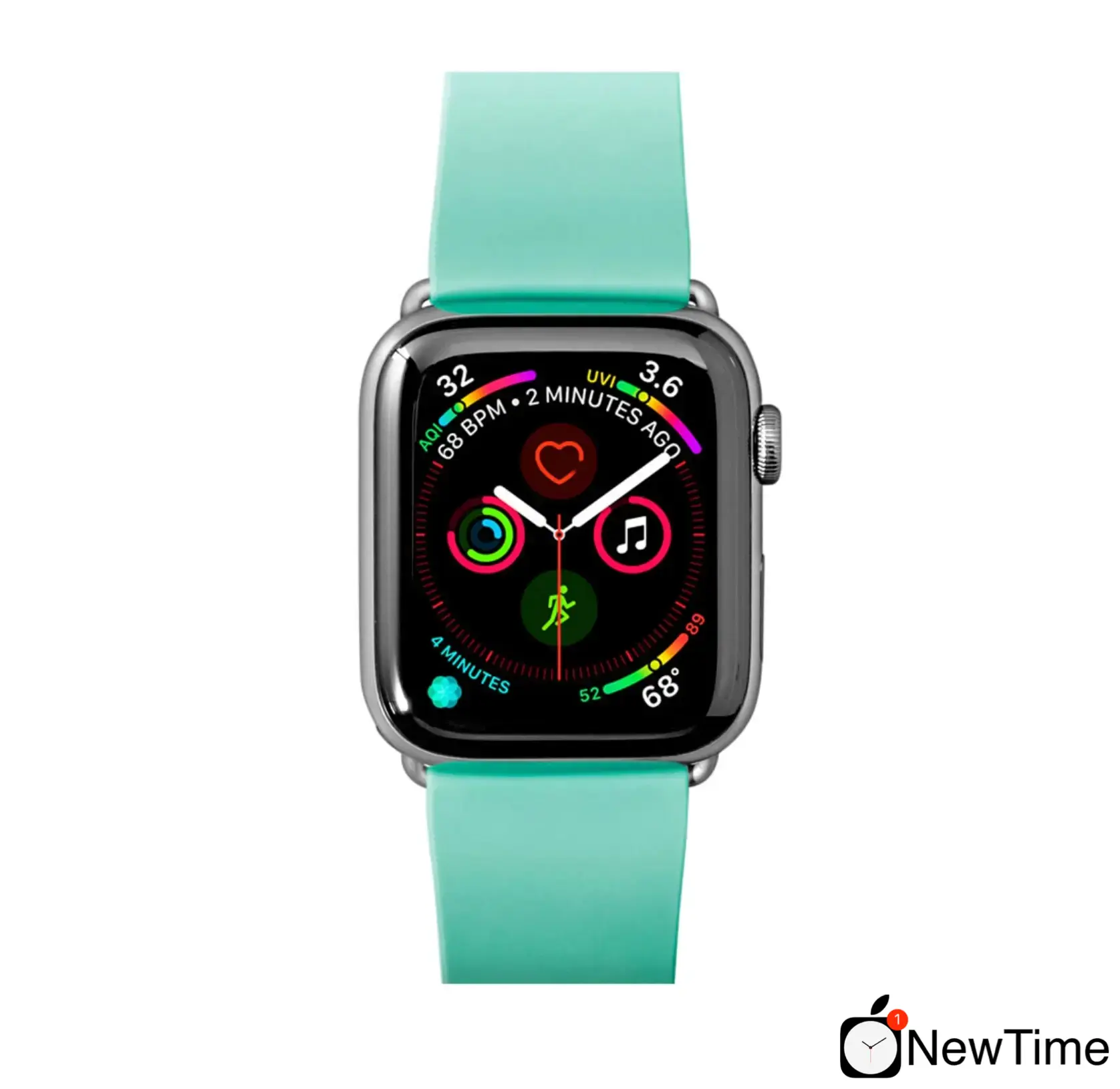 Ремінець LAUT ACTIVE для Apple Watch 42/44мм Mint (LAUT_AWL_AC_MT)