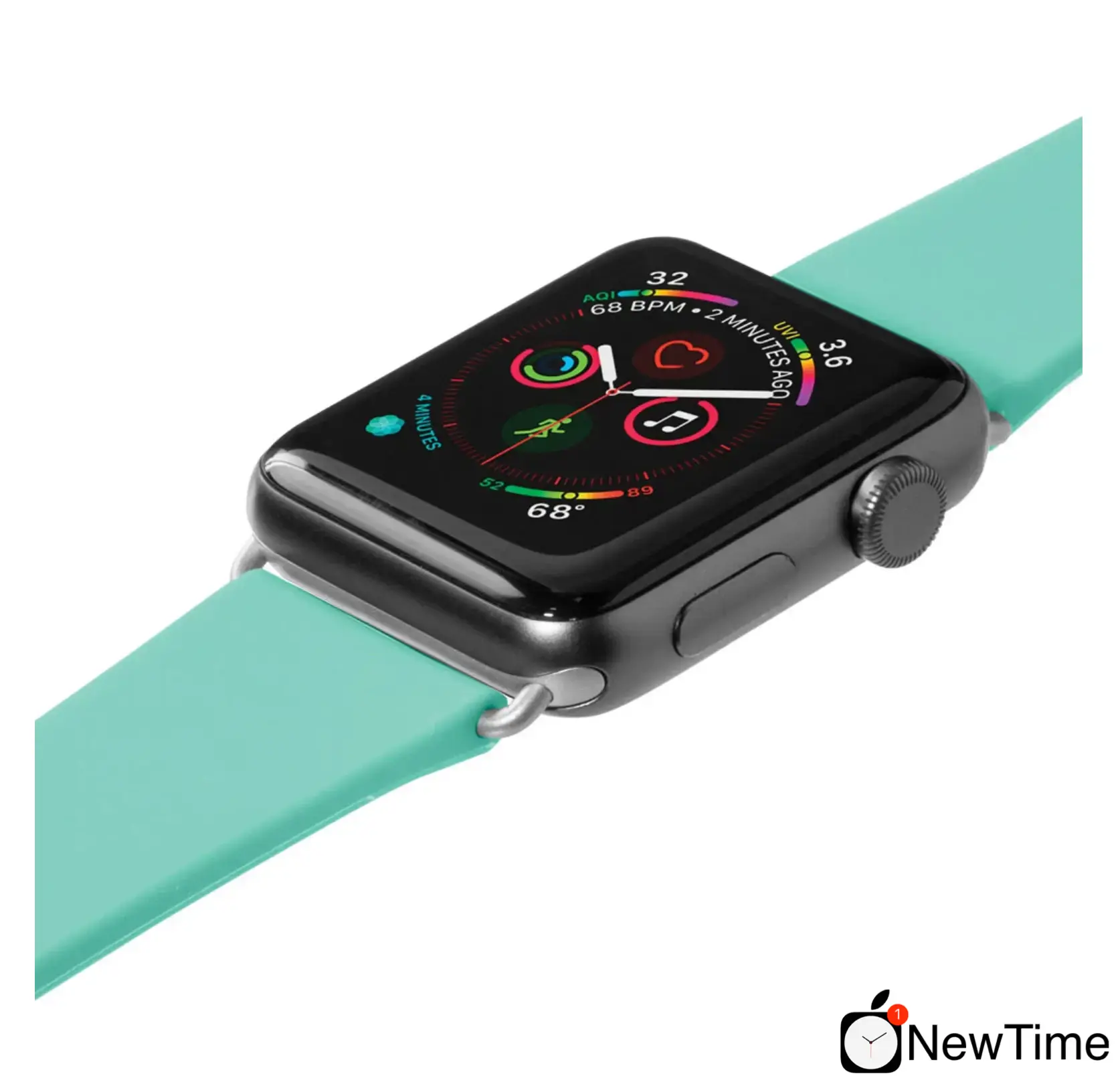 Ремінець LAUT ACTIVE для Apple Watch 42/44мм Mint (LAUT_AWL_AC_MT)