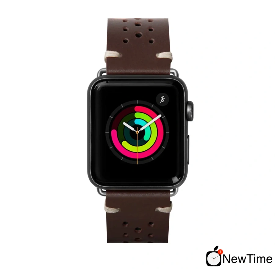 Ремінець LAUT HERITAGE для Apple Watch 42/44мм Burgundy (LAUT_AWL_HE_BR)