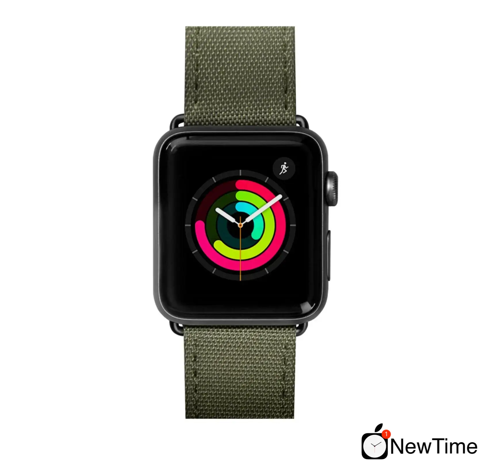 Ремешок LAUT TECHNICAL для Apple Watch 42/44мм Military Green (LAUT_AWL_TE_GN)