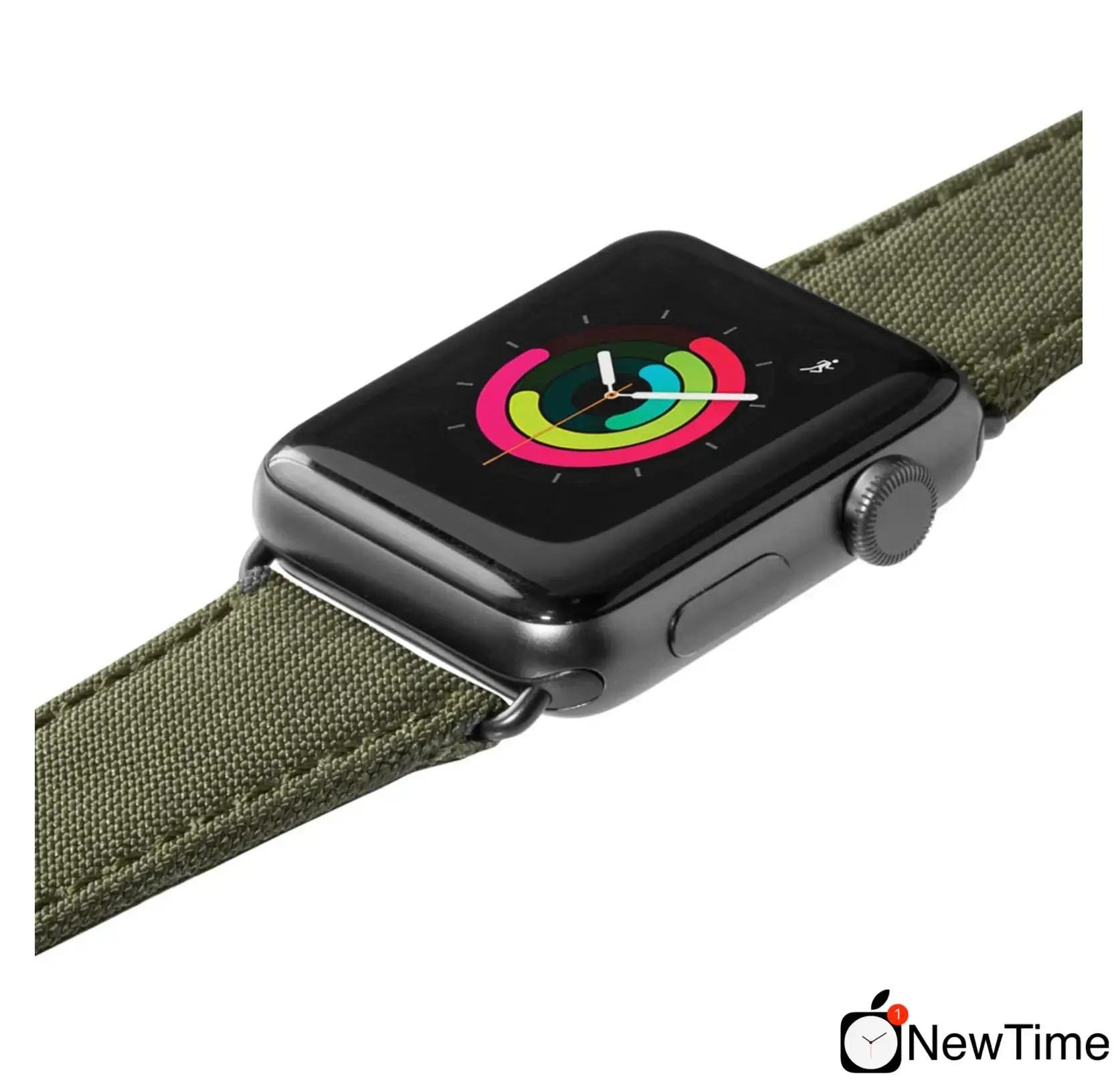 Ремешок LAUT TECHNICAL для Apple Watch 42/44мм Military Green (LAUT_AWL_TE_GN)