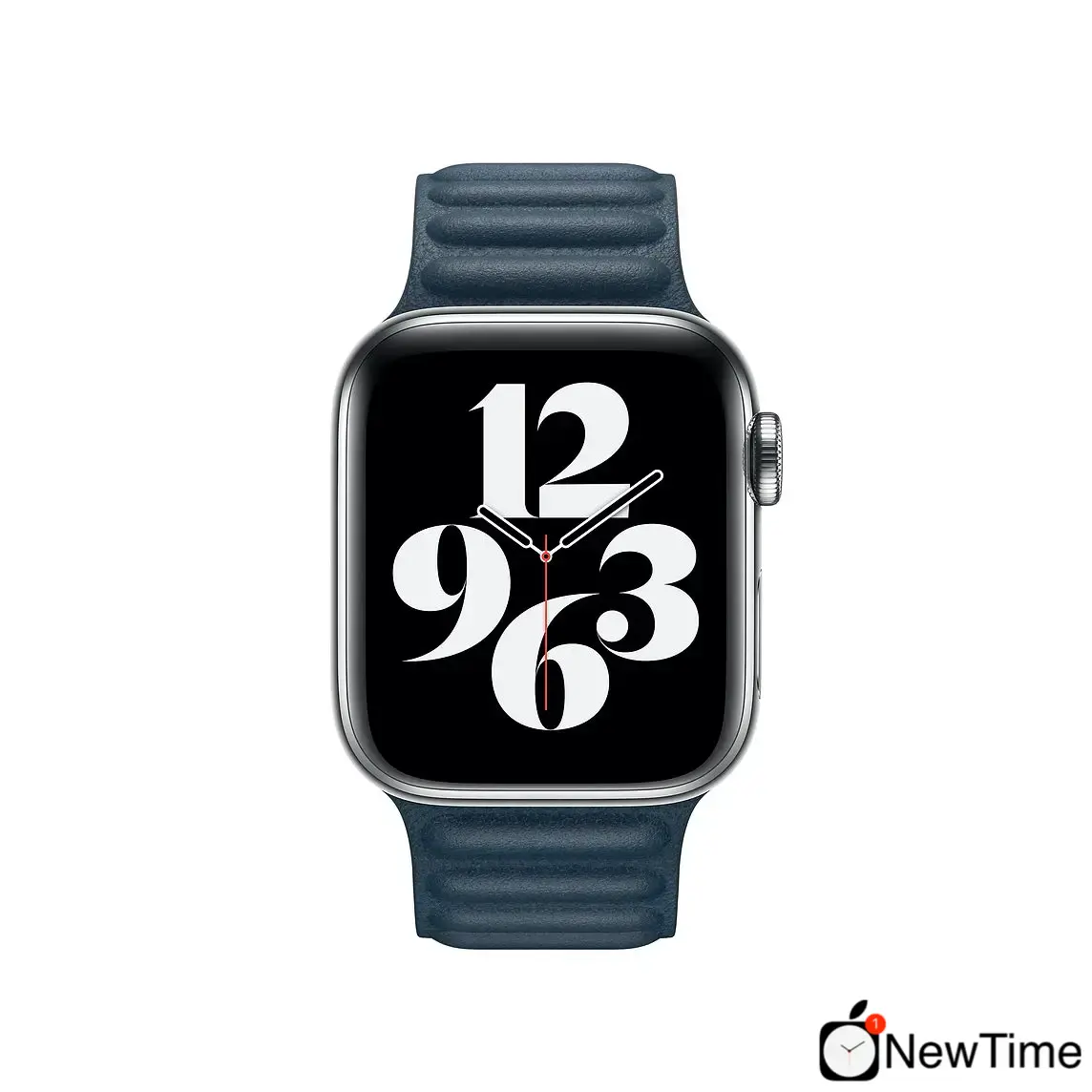 Ремінець Apple Baltic Blue Leather Link S / M (MY982) для Apple Watch 38/40/41/42mm