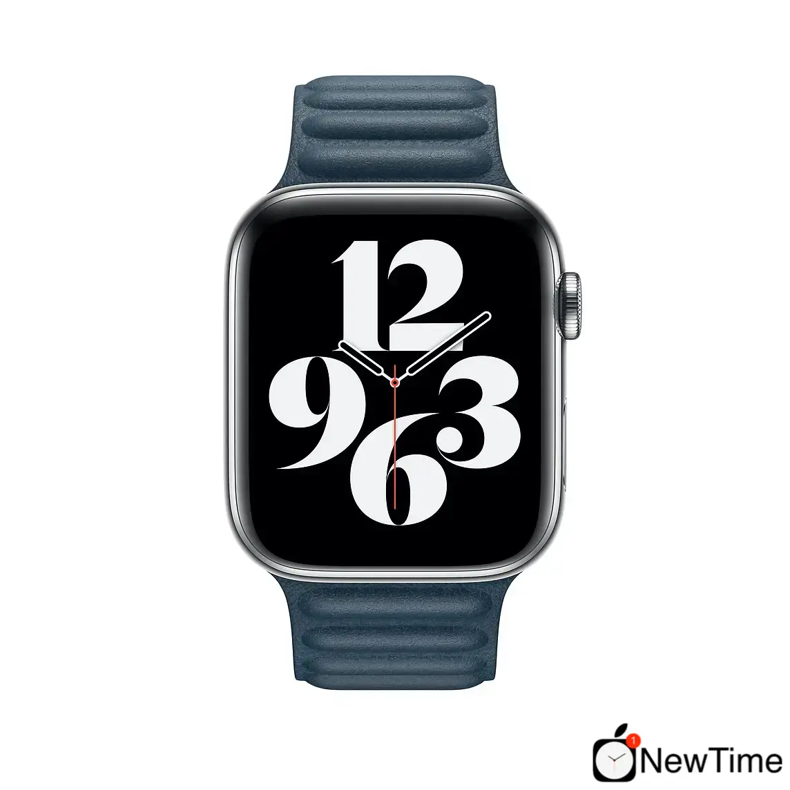 Ремешок Apple Baltic Blue Leather Link M/L (MY9L2) для Watch 42mm/44mm