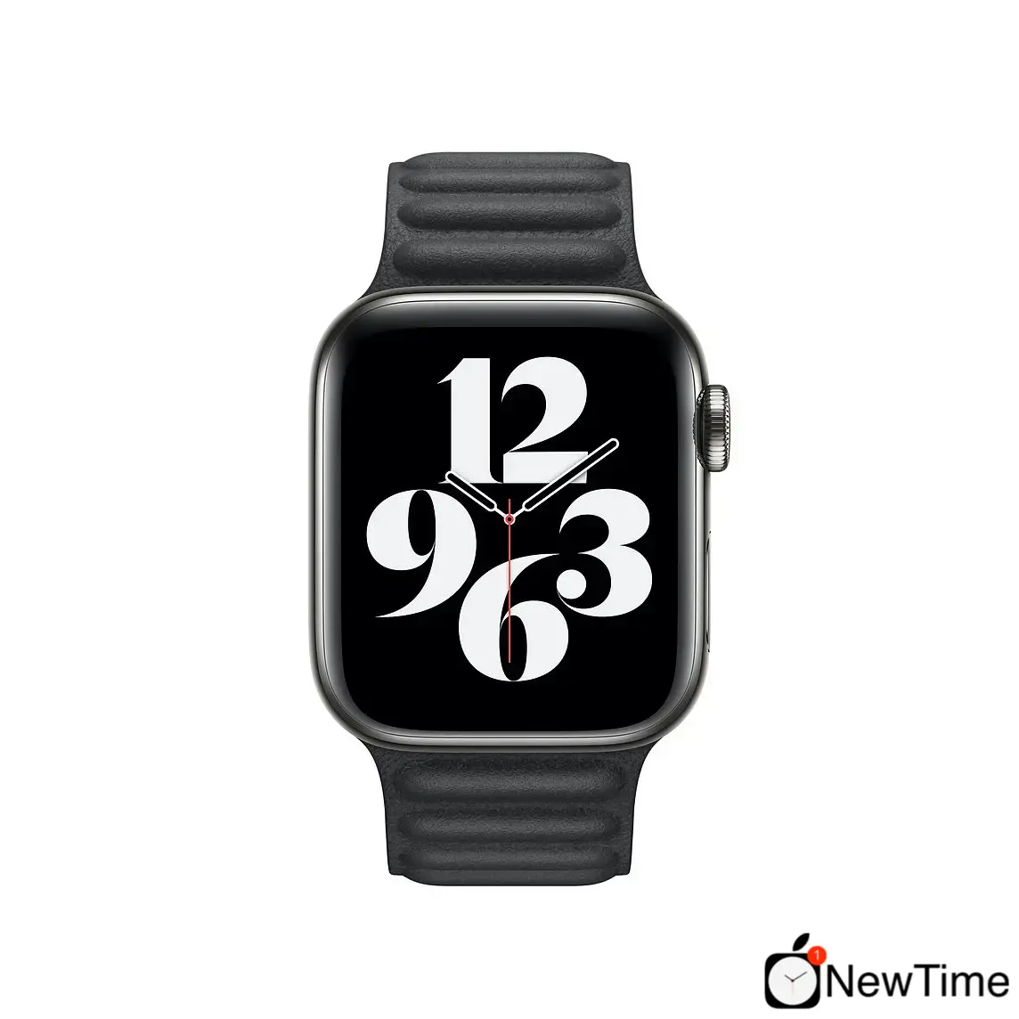 Ремінець Apple Black Leather Link M / L (MY9C2) для Apple Watch 38/40/41/42mm