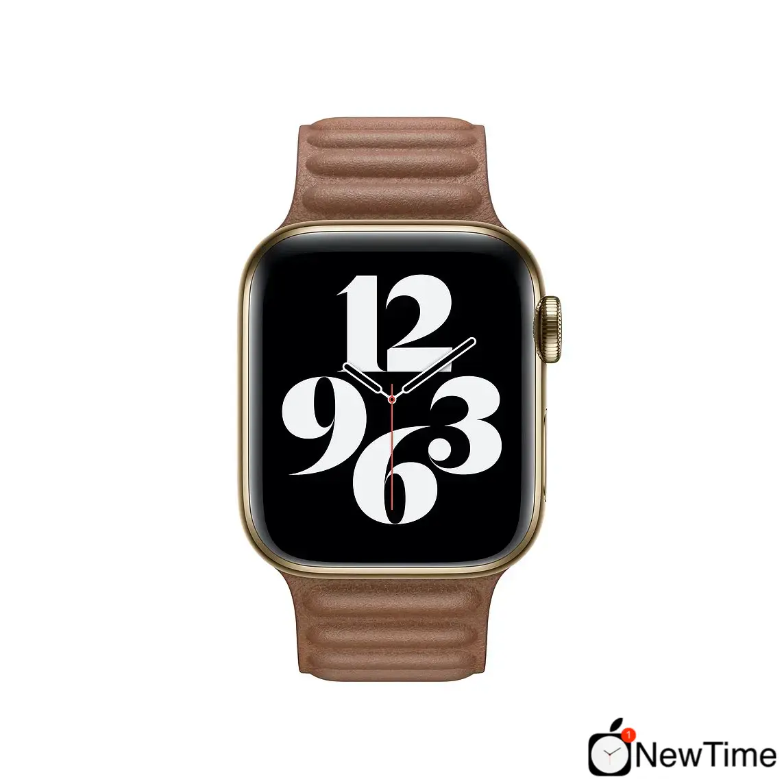 Ремінець Apple Saddle Brown Leather Link S / M (MY962) для Apple Watch 38/40/41/42mm