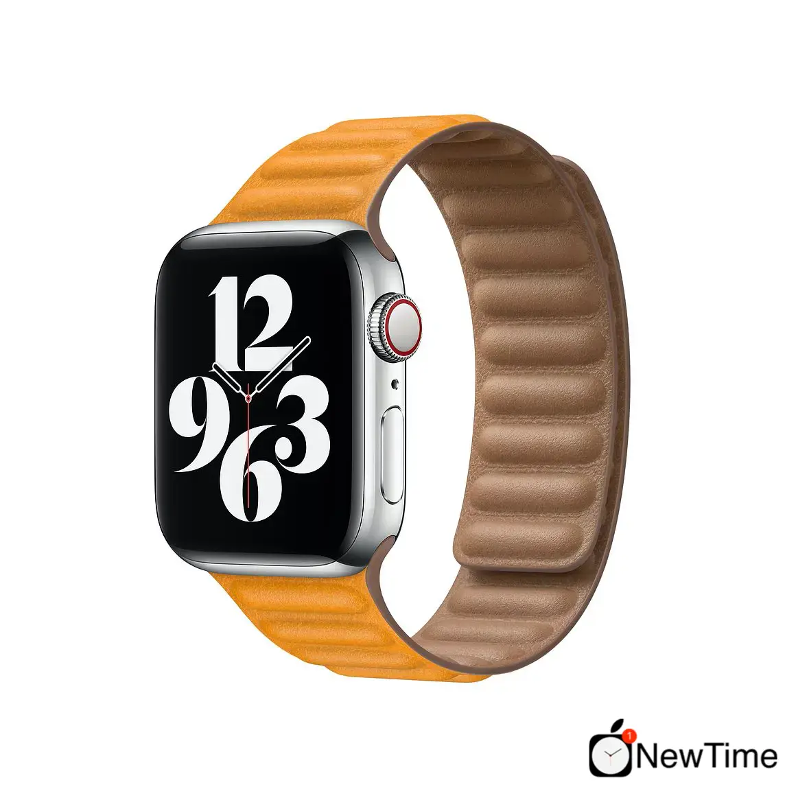 Ремінець Apple California Poppy Leather Link S / M (MY9D2) для Apple Watch 38/40/41/42mm