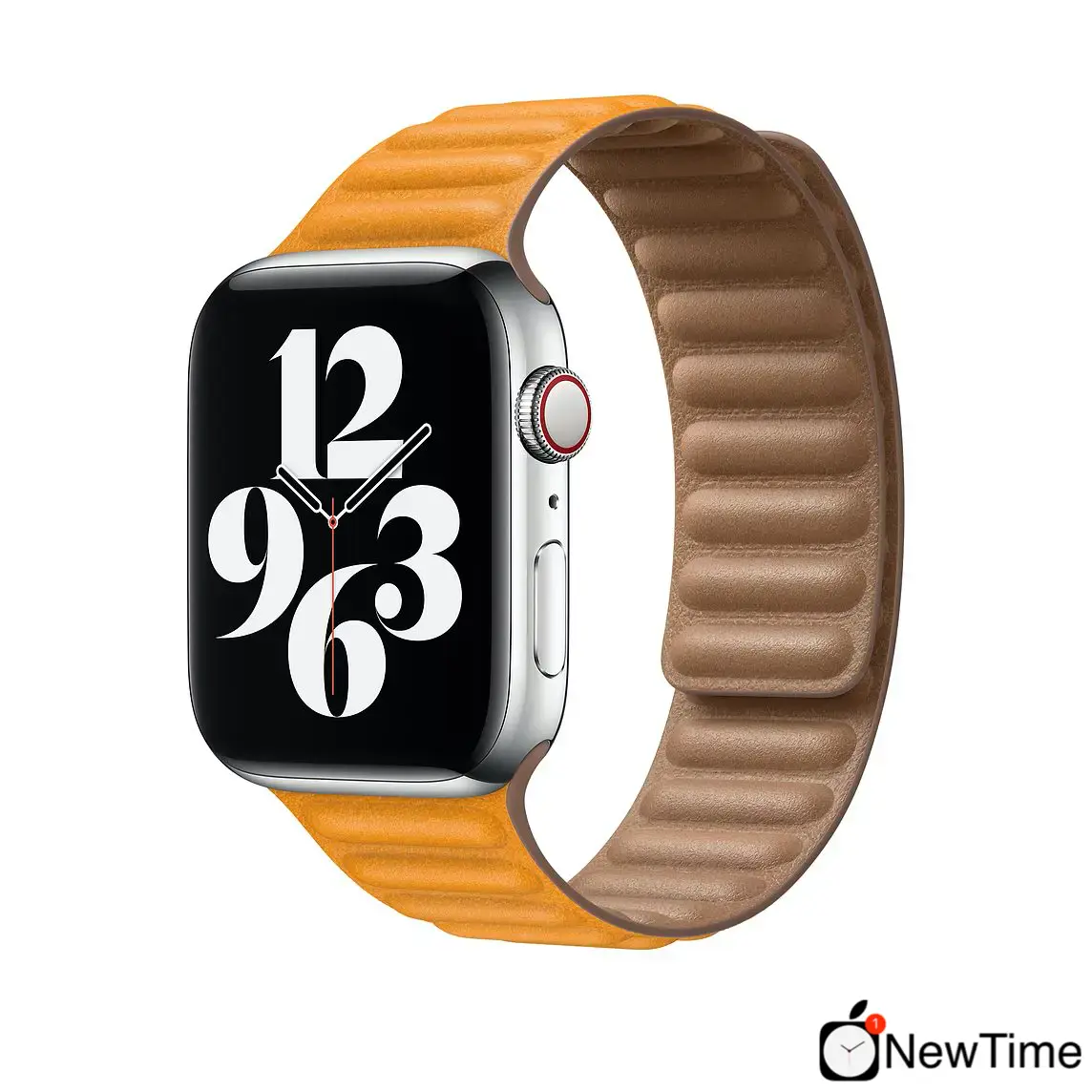 Ремінець Apple California Poppy Leather Link M / L (MY9Q2) для Apple Watch 44/45/46/49mm