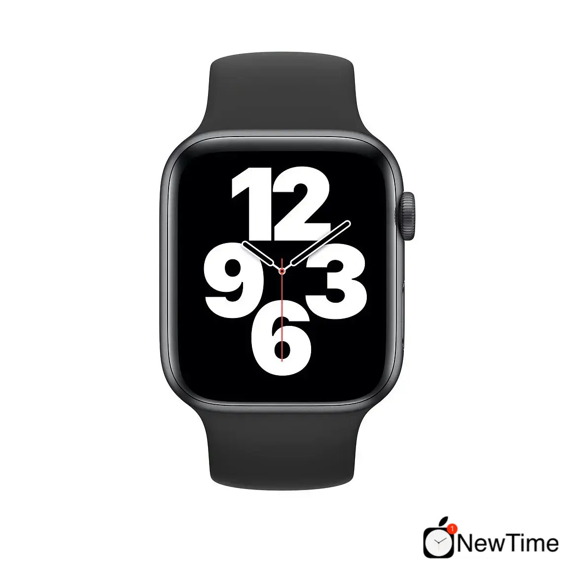 Ремінець Apple Black Solo Loop - Size 6 для Apple Watch 44/45/46/49mm (MYT22)