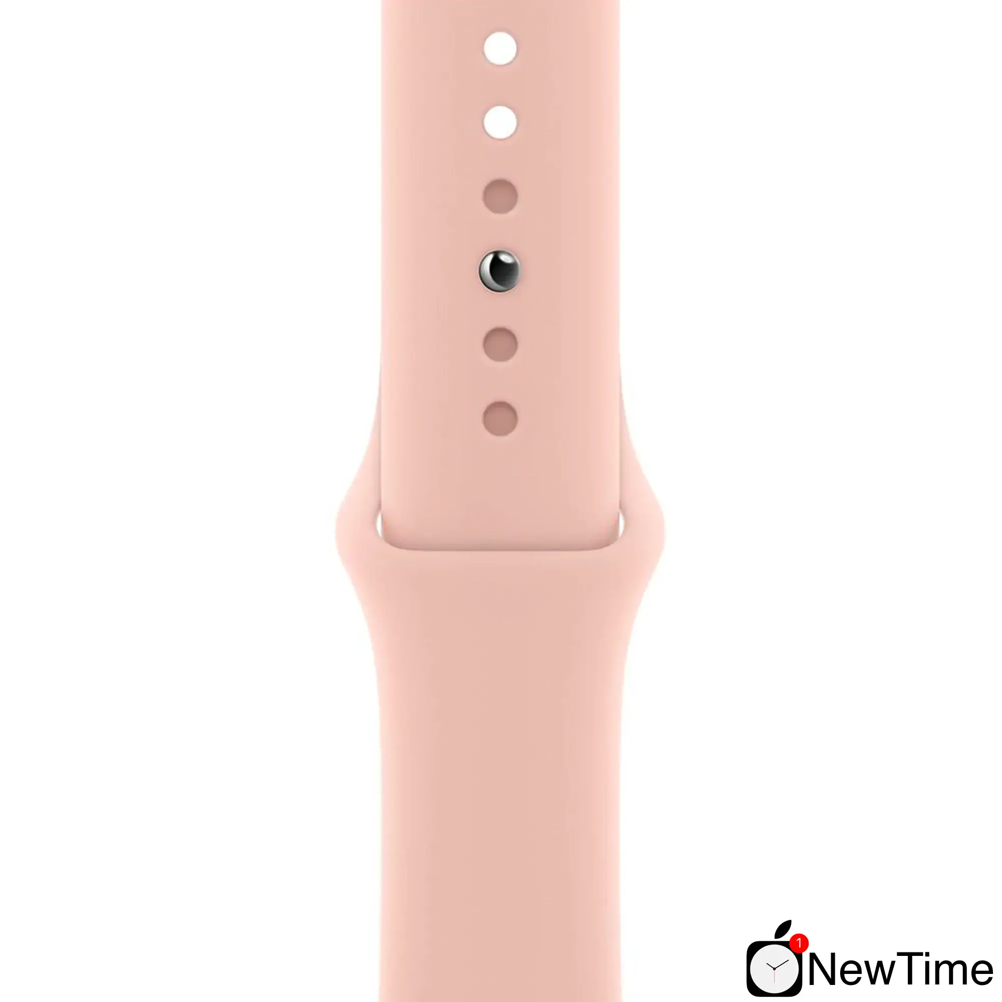Apple Watch SE GPS + Cellular 40mm Gold Aluminum Case with Pink Sand Sport Band (MYEA2, MYEH2)