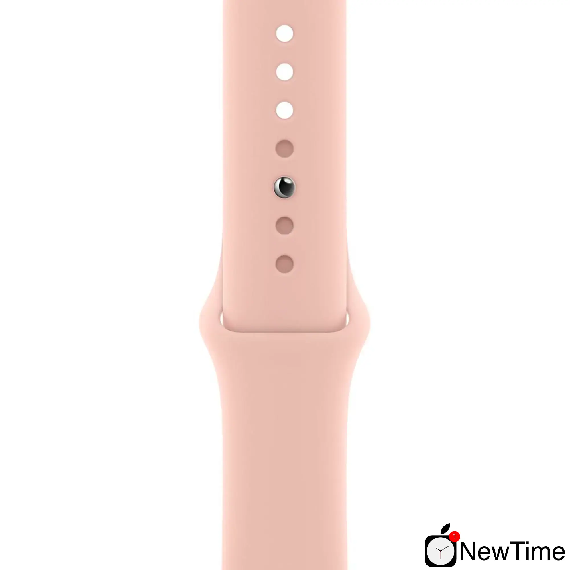 Apple Watch SE GPS + Cellular 44mm Gold Aluminum Case with Pink Sand Sport Band (MYEP2, MYEX2)