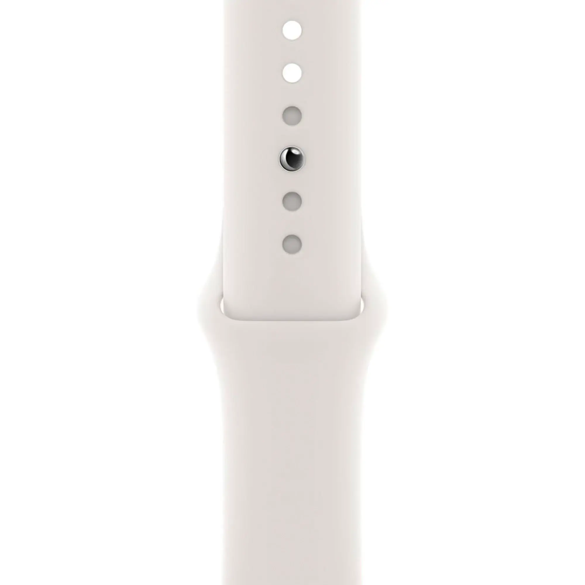 Apple Watch SE GPS + Cellular 40mm Silver Aluminum Case with White Sport Band (MYE82, MYEF2)