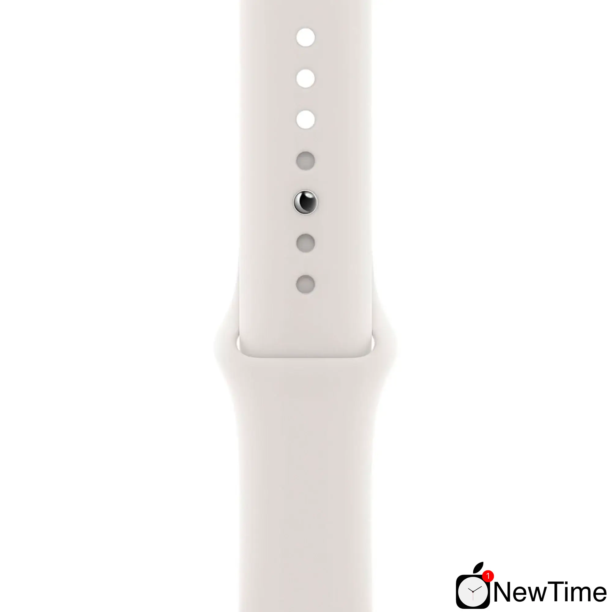 Apple Watch SE GPS + Cellular 44mm Silver Aluminum Case with White Sport Band (MYEM2, MYEV2)