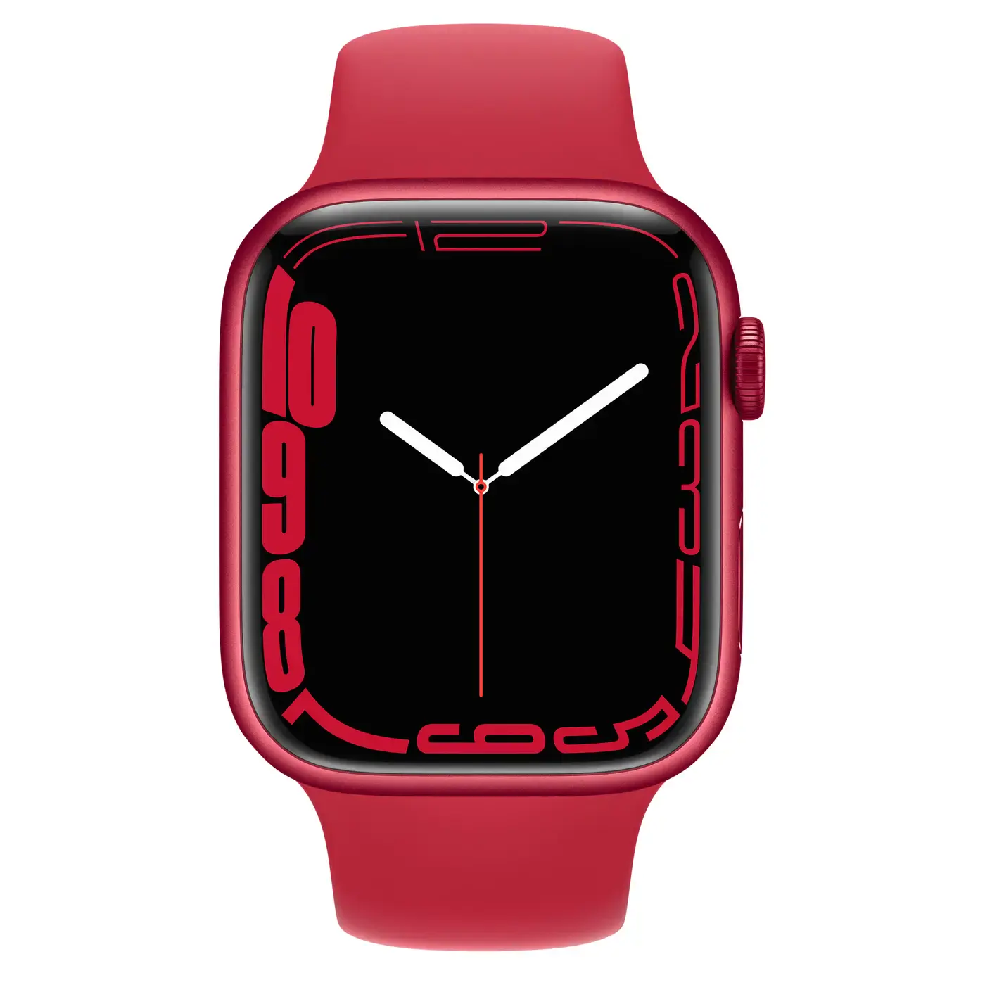 Apple Watch Series 7 GPS 41mm (PRODUCT)RED Aluminum Case with (PRODUCT)RED Sport Band (MKN23)